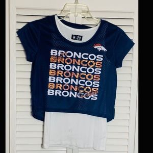 NFL Broncos children’s two piece shirt